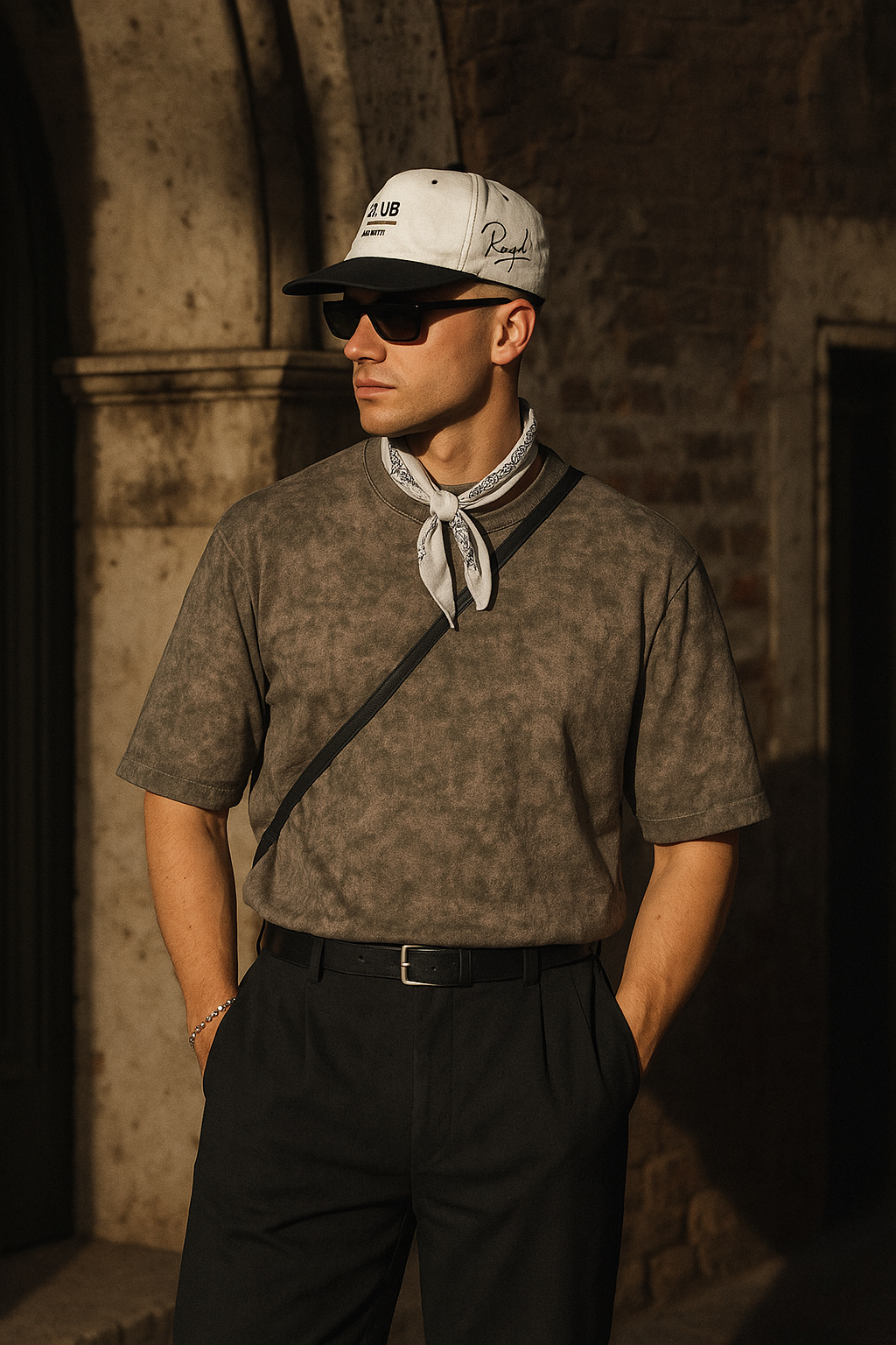 Iron Dust T-Shirt – Coffee & Gray