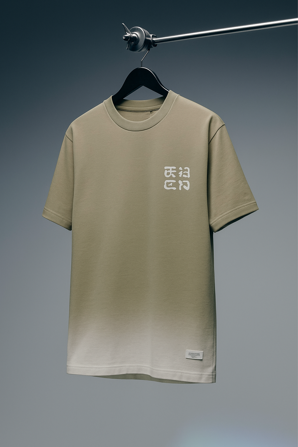 Soft Armour T-Shirt – Blueish & Moss Green