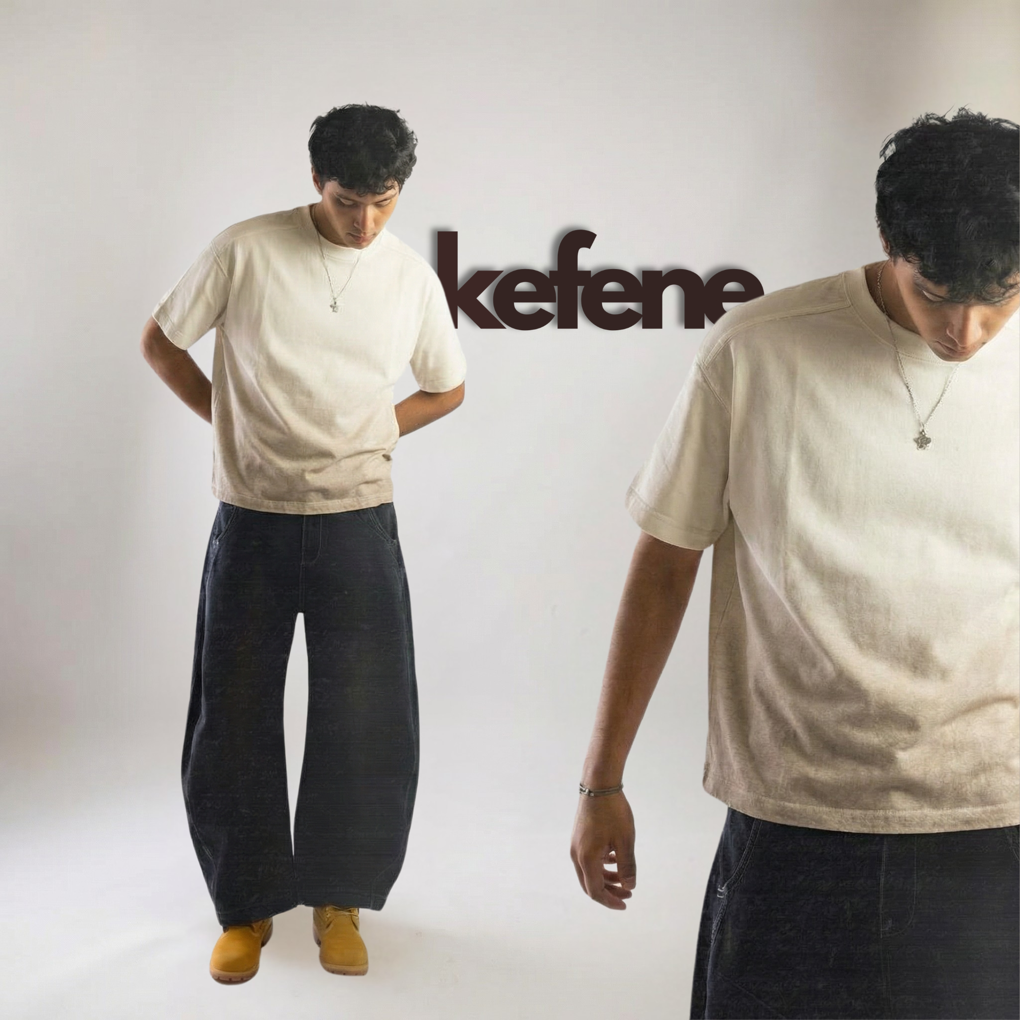 Vacay Fade T-Shirt - Dessert brown