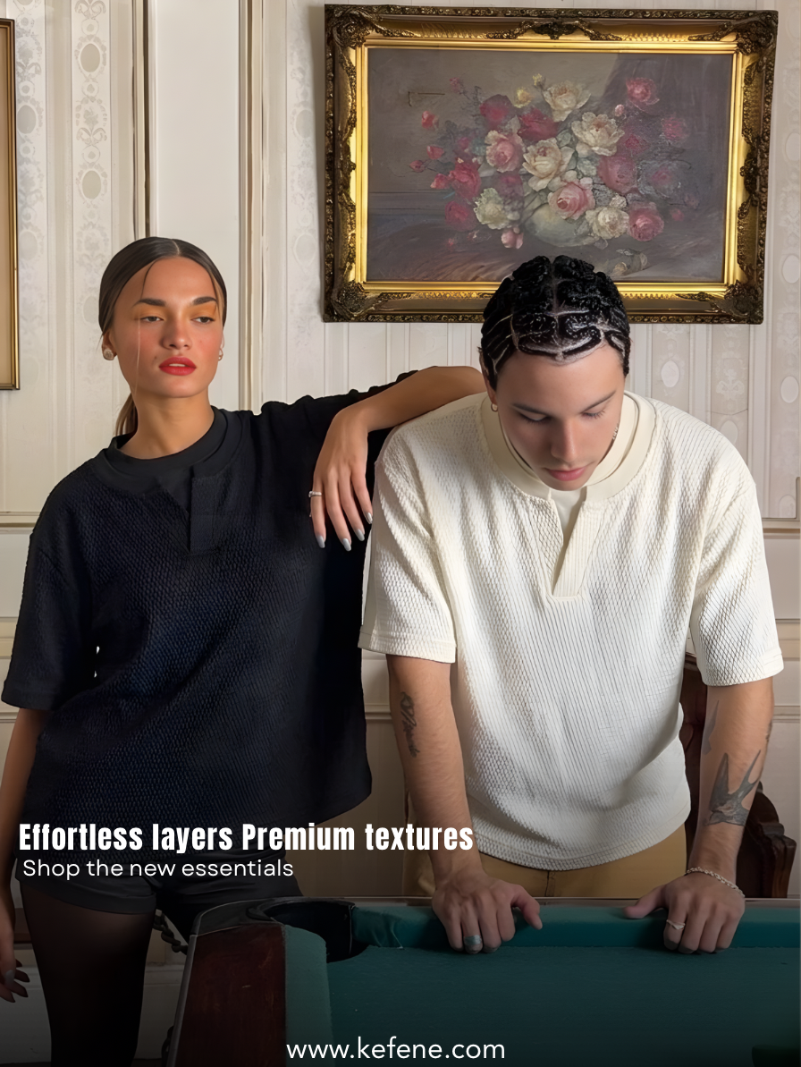 Urban Mesh T-Shirt – Creme