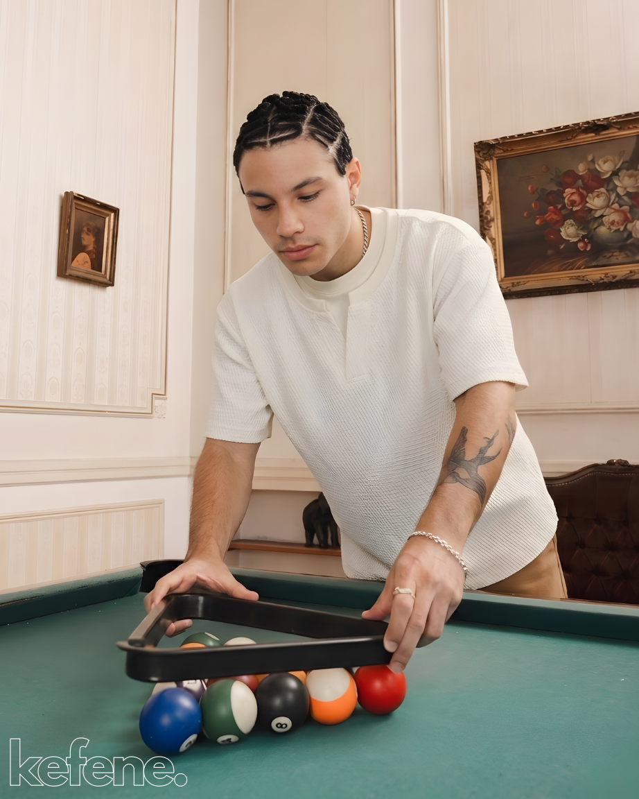 Urban Mesh T-Shirt – Creme