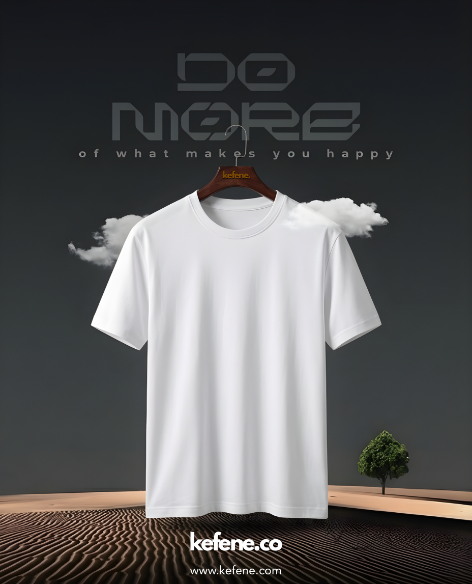 Solid T-Shirt – White