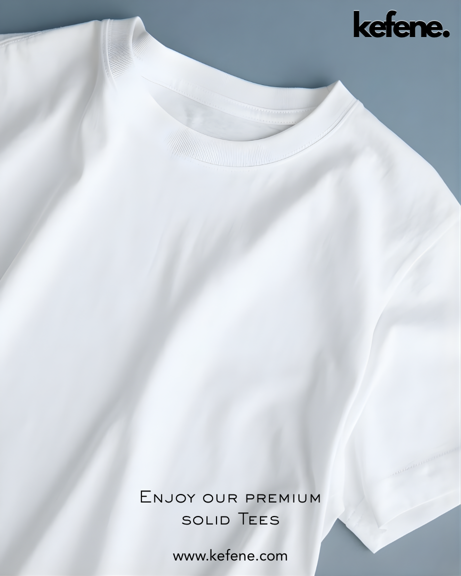 Solid T-Shirt – White